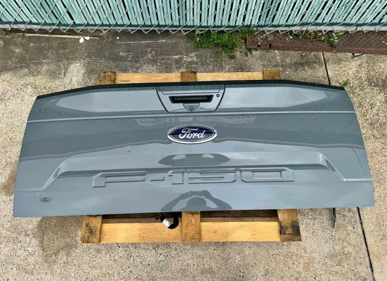 2018-2020 Ford F150 Factory Tailgate Step Camera Auto Release Lead Foot Gray OEM
